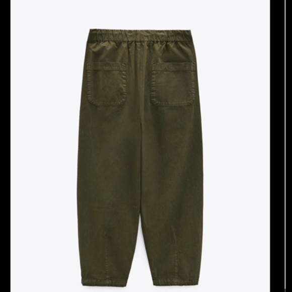 ZIPPERED RELAXED PANTS - Picture 7 of 7